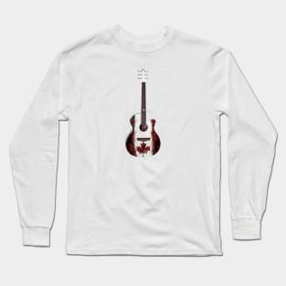 Canada Guitar Long Sleeve T-Shirt